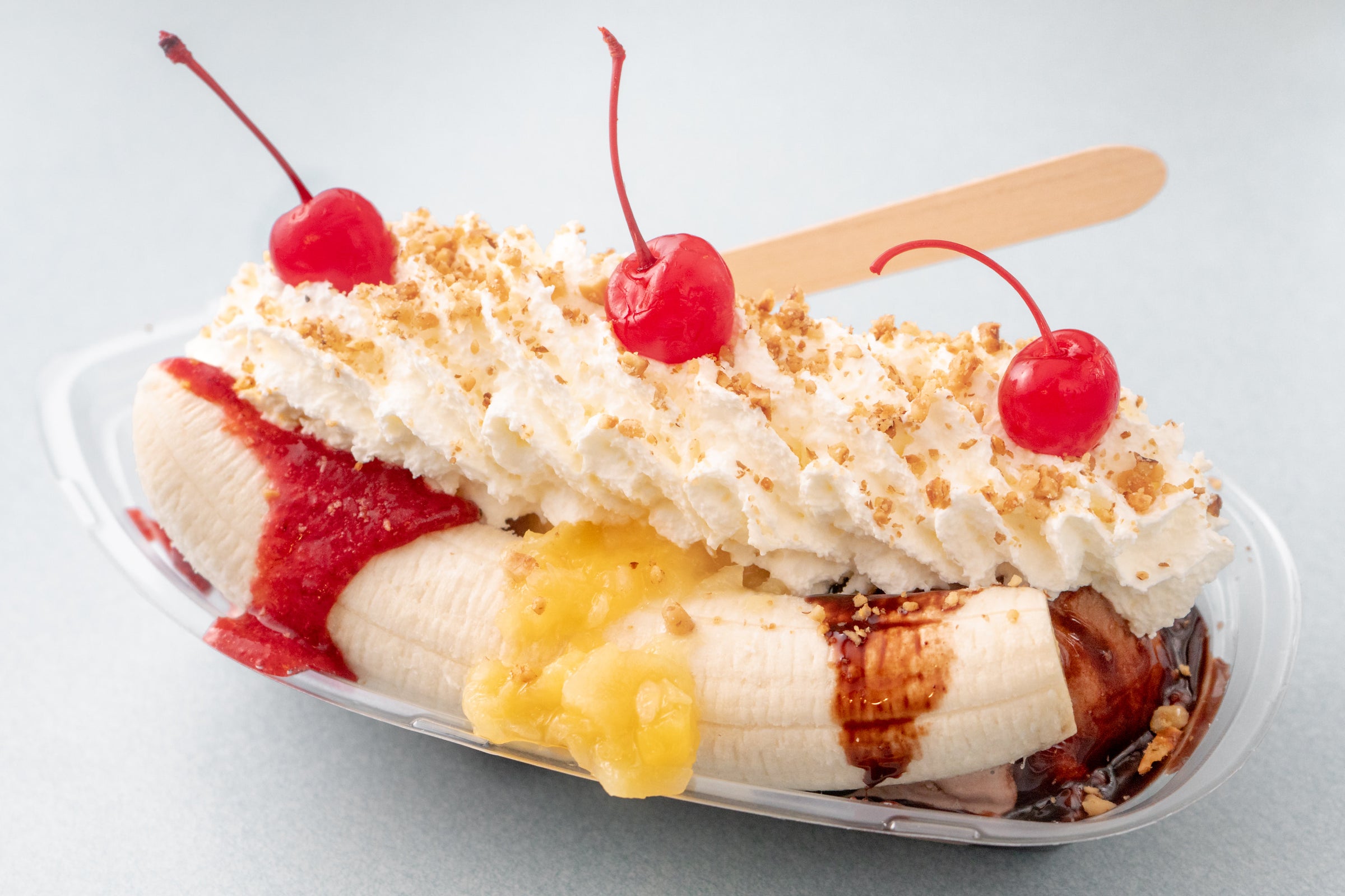 Traditional Banana Split | Glenburn Soda Fountain